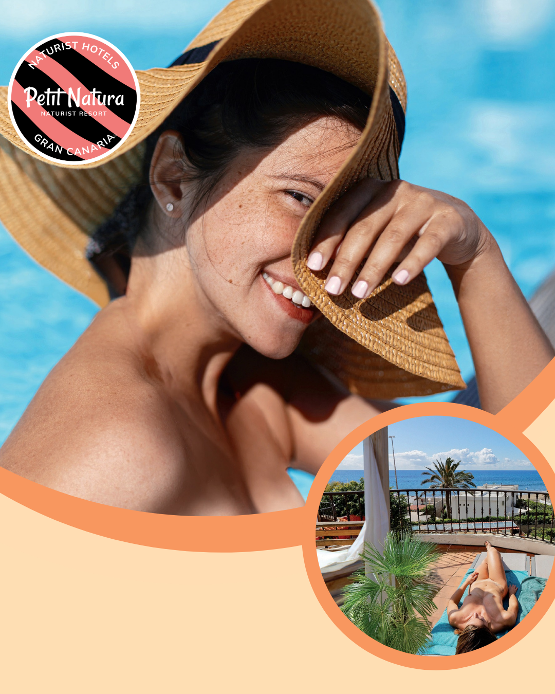 Zon, zee en warme temperaturen en geen tanlines